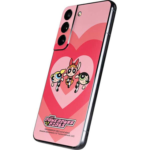 Cartoon Network Powerpuff Girls Hearts Galaxy S22 Skin